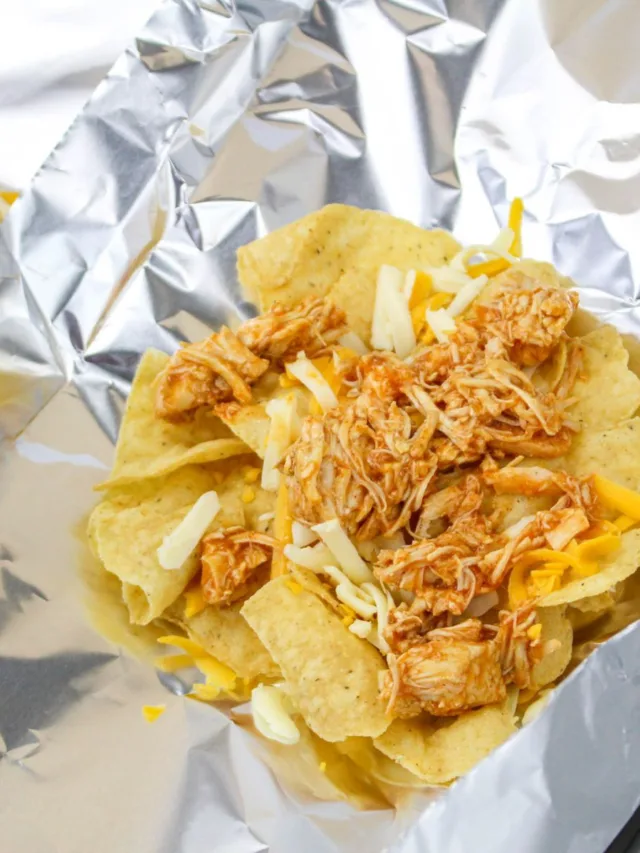 BLACKSTONE GRILL FOIL PACK CHICKEN NACHOS STORY