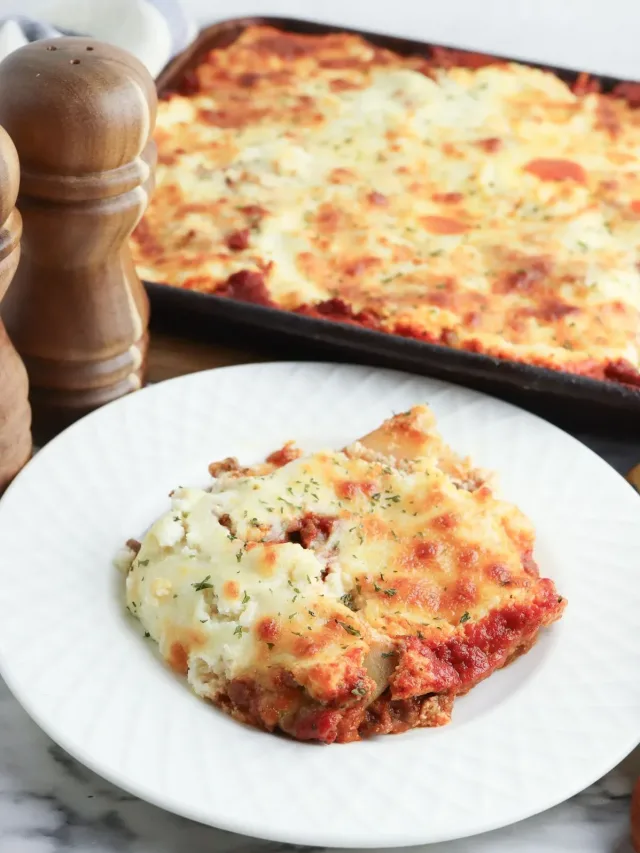 BLACKSTONE SHEET PAN LASAGNA IN PIZZA OVEN STORY