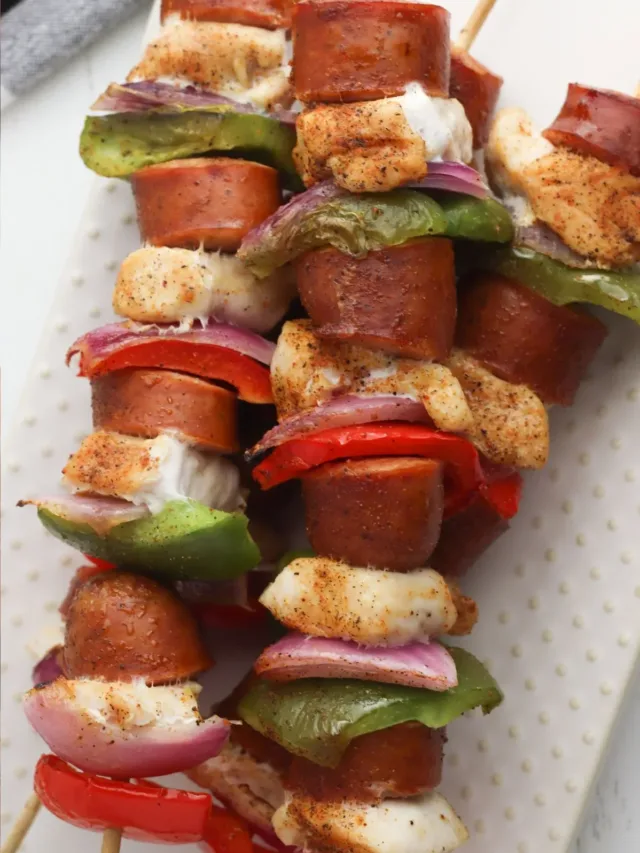 BLACKSTONE CAJUN CHICKEN KABOBS STORY